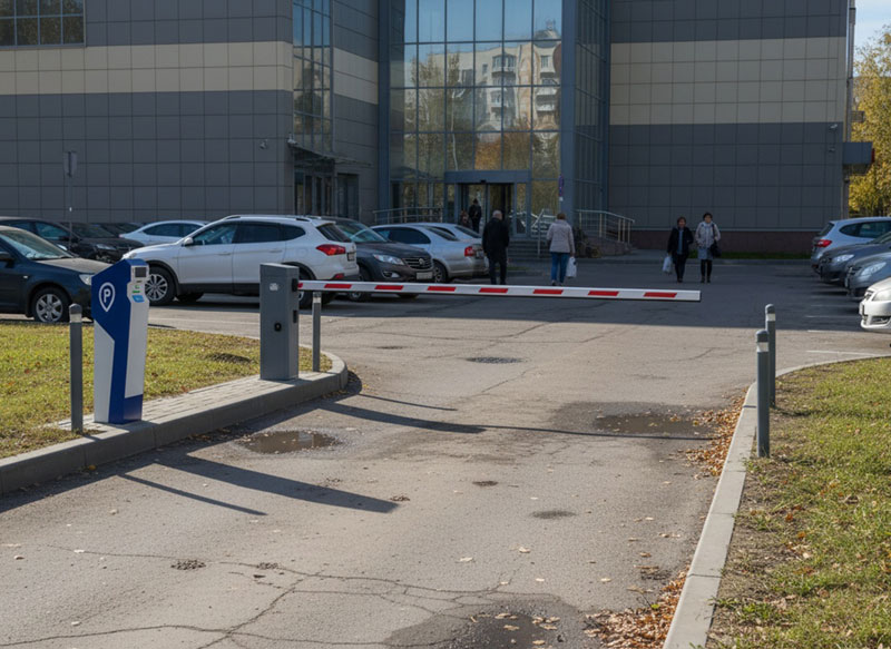 Автоматизированная парковка стандартного уровня торговых центров